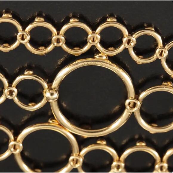 Tiffany & Co. 18K Ring Bead Link Statement Necklace 58.6g - Picture 7 of 10